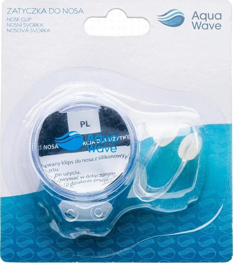 AquaWave ACCESORII PISCINA CLIP DE NAS TRANSPARENT MĂRI UNICA