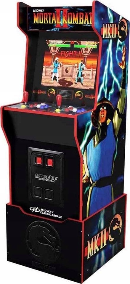 Nintendo - Arcade1UP Mortal Kombat II Standing Slot Console 12 jocuri