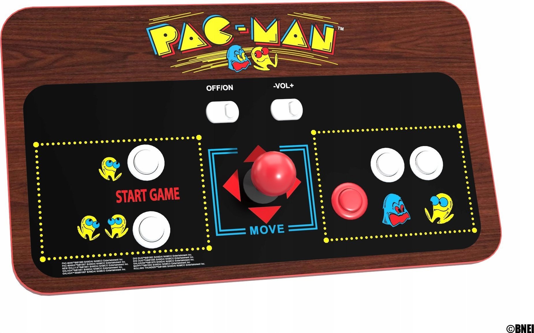 Arcade1UP Slot Machine RETRO TV Console NAMCO PAC MAN 10 Jocuri