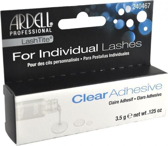 Ardell Lashtite Adhesive Clear Adeziv incolor pentru gene, fără noduri, 3,6 ml