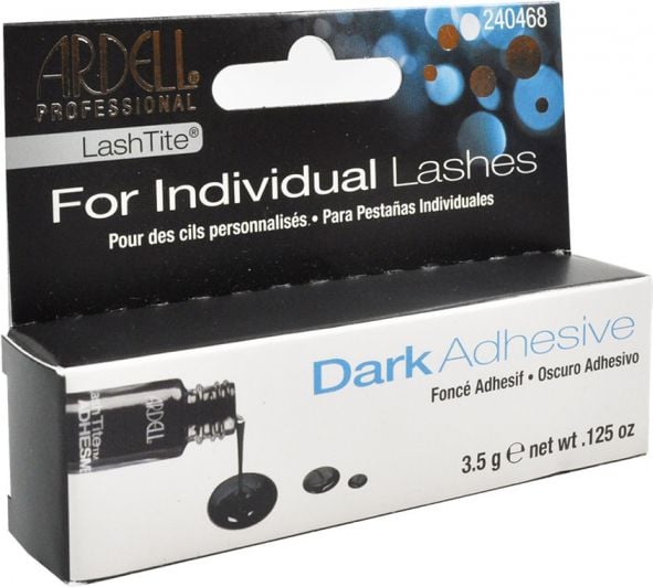 Ardell Ardell Lashtite Adhesive Dark Dark Adeziv pentru gene fără noduri 3,6 ml - 0000040015