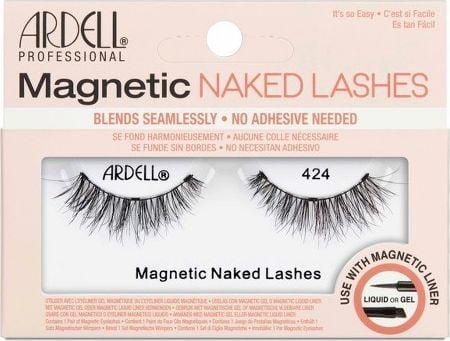 Ardell Magnetic Naked Lashes 424 Gene false 1buc, Negru