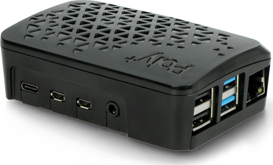 Argon40 Carcasă Raspberry Pi 4B cu ventilație Argon Poly+ (ARG-17274)