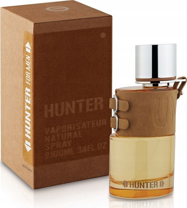 Tradu tilul din Armaf Hunter EDP 100 ml in romana se traduce ca Armaf Hunter apa de parfum 100 ml.