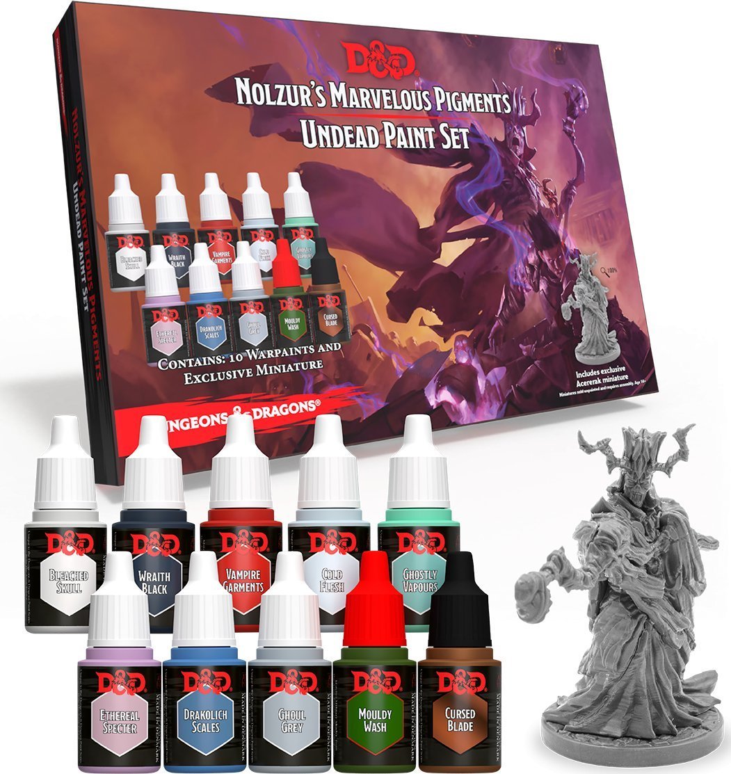 Army Painter Army Painter - Dungeons & Dragons - Pigmenții minunati ai lui Nolzur - Set de vopsea pentru strigoi