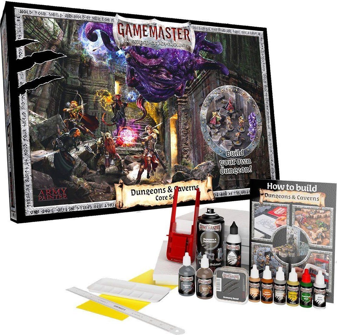 Army Painter Army Painter - Gamemaster - Set de bază Dungeons & Caverns