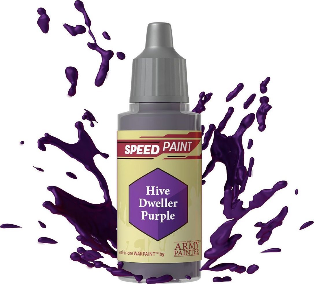 Vopsea Speedpaint, The Army Painter, Pentru miniaturi, Hive Dweller Purple, 18 ml