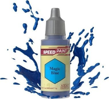 Vopsea Speedpaint, The Army Painter, Pentru miniaturi, Magic Blue, 18 ml