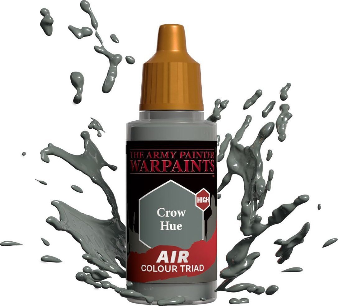 Vopsea Warpaints Air, The Army Painter, Pentru miniaturi, Crow Hue, 18 ml