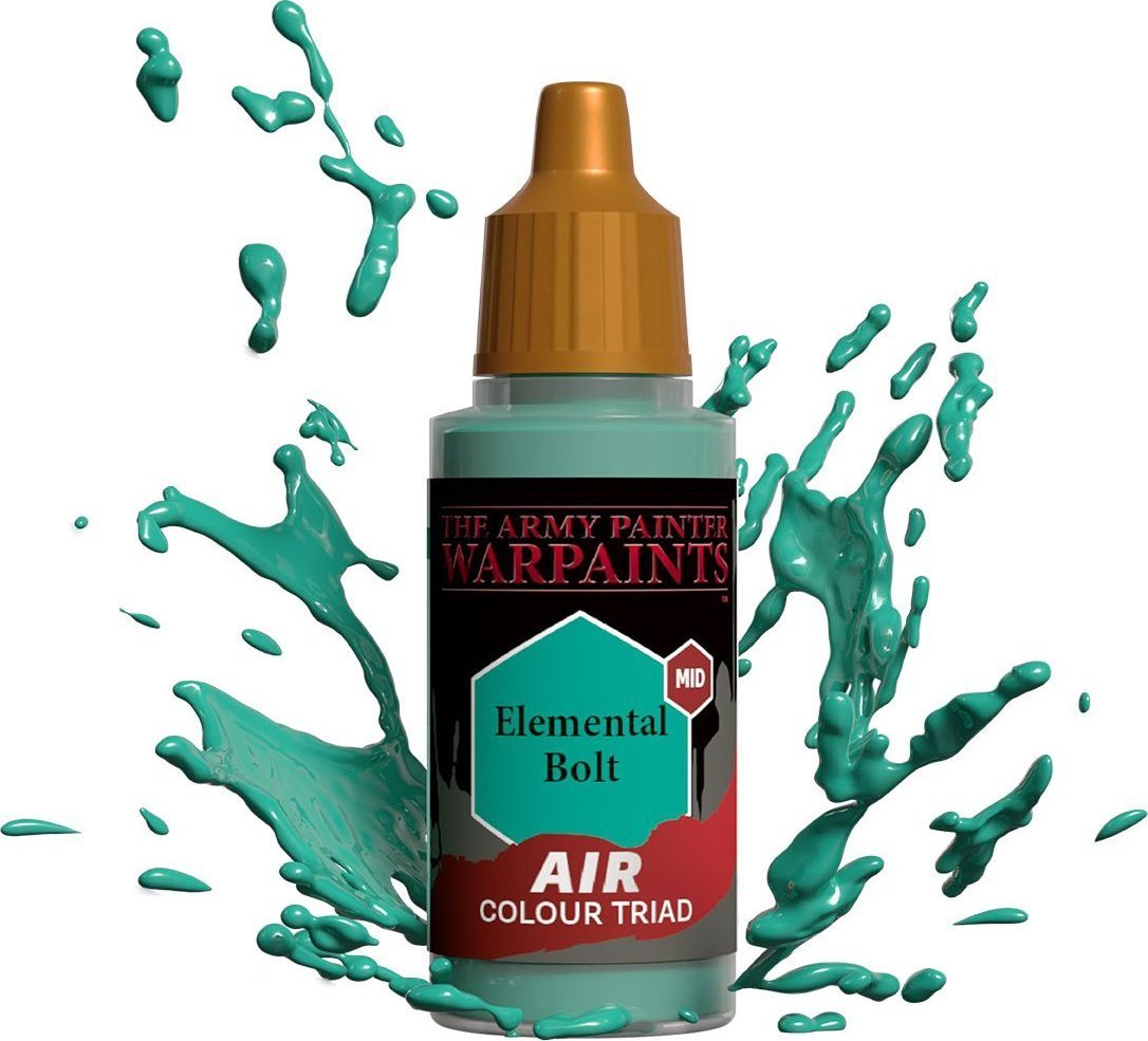 Vopsea Warpaints Air, The Army Painter, Pentru miniaturi, Elemental Bolt, 18 ml