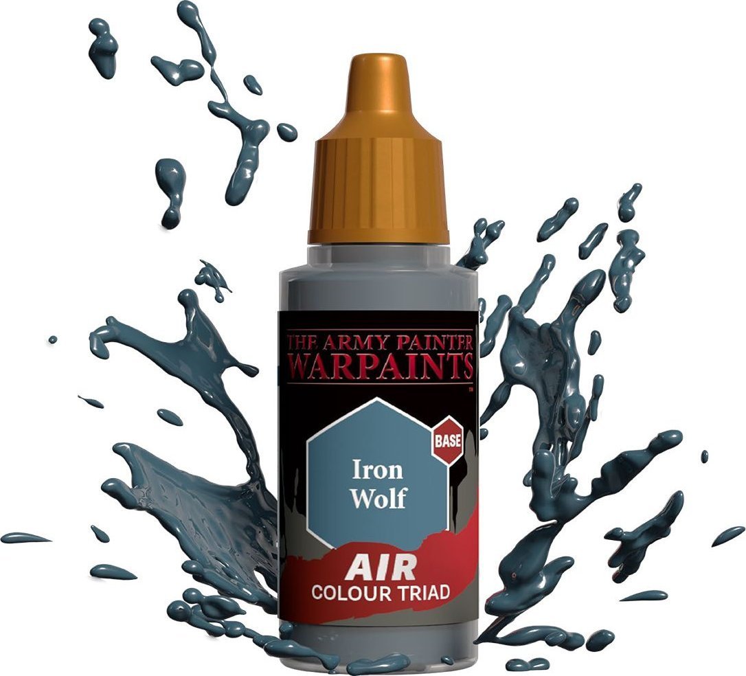 Vopsea Warpaints Air, The Army Painter, Pentru miniaturi, Iron Wolf, 18 ml