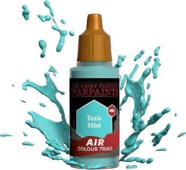 Vopsea Warpaints Air, The Army Painter, Pentru miniaturi, Toxic Mist, 18 ml