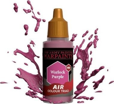 Vopsea Warpaints Air, The Army Painter, Pentru miniaturi, Warlock Purple, 18 ml