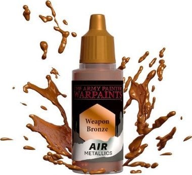 Vopsea Warpaints Air, The Army Painter, Pentru miniaturi, Metallic Weapon Bronze, 18 ml