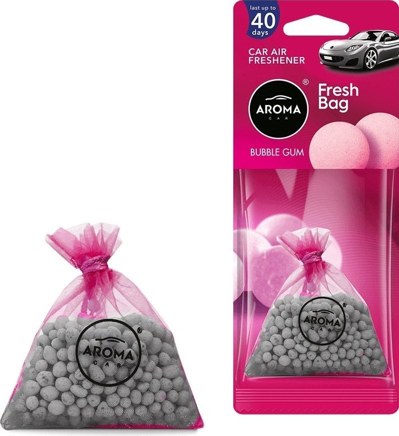 AROMA CAR Odorizant aroma fresh sac bubble gum - nou - ceramica