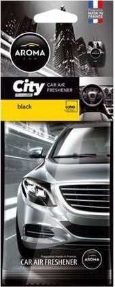 AROMA CAR FRAGRANCE AROMA CAR CITY BLACK MZCITY/BLACK