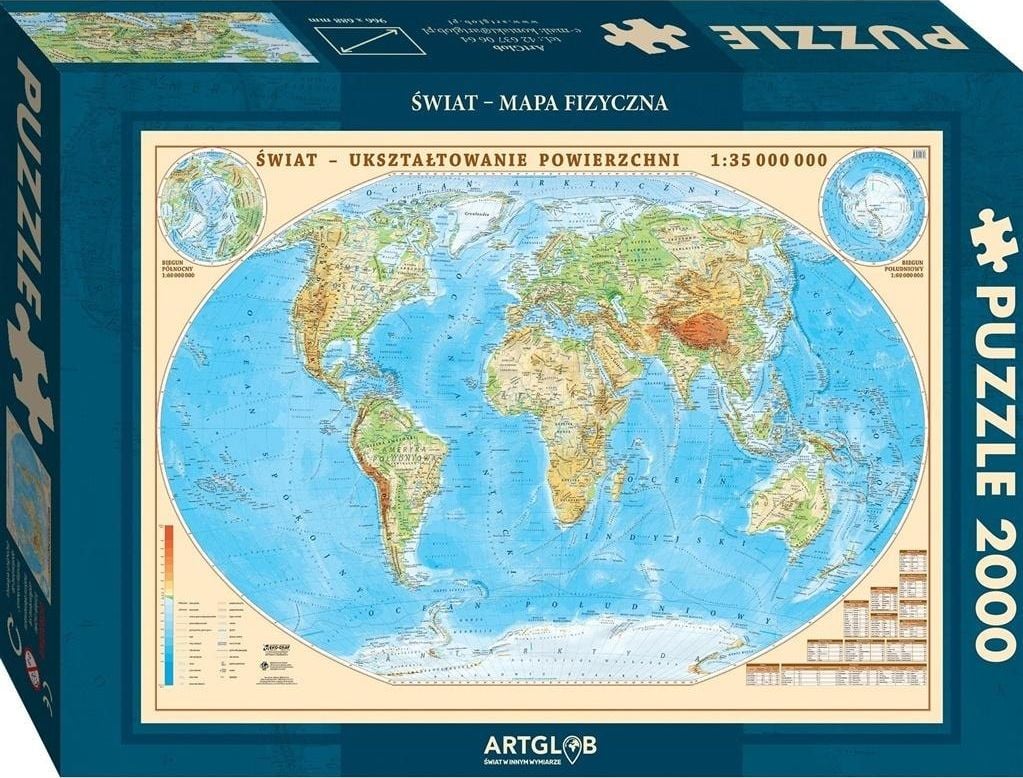 Artglob Puzzle 2000 - Lumea fizică
