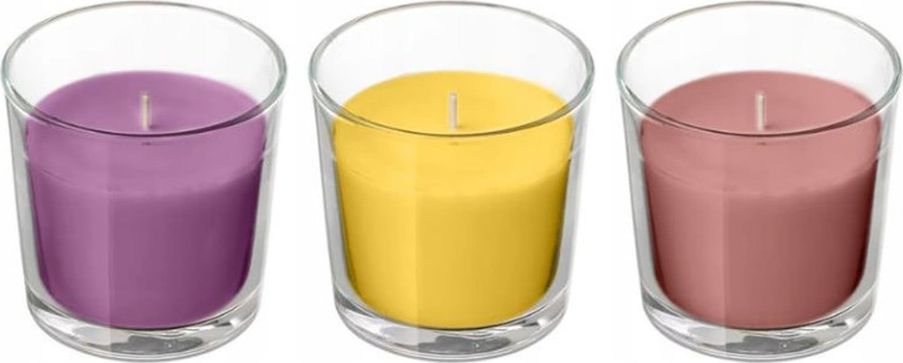 Articasa Arti Casa - Set lumanari parfumate in sticla (Set de 2)