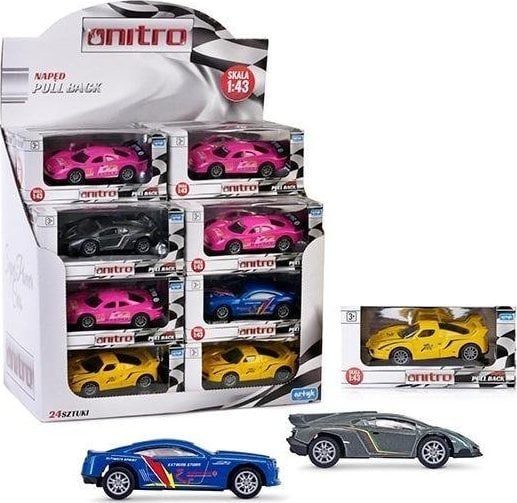 Articol Sport Car Nitro 10 cm 1:43 mix