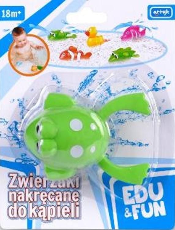 Artyk Zabawka do wody - Zielona Żabka Edu&Fun