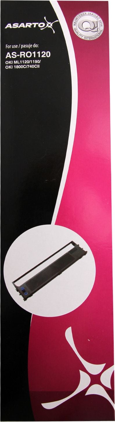 Riboane imprimante - Asarto Asarto Ribbon pentru Seikosh SP180/185/800/1000/1200/1600/2000 | negru