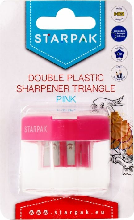 Creioane si ascutitori - Ascutitoare Starpak 2 SHARP TRIANGLE STK B/C 12/48