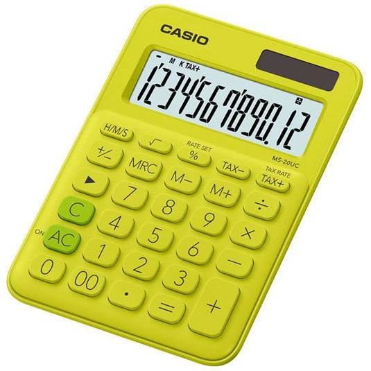 Calculatoare de birou - Asociat Casio MS-20UC TAX-YG calcularea timpului
