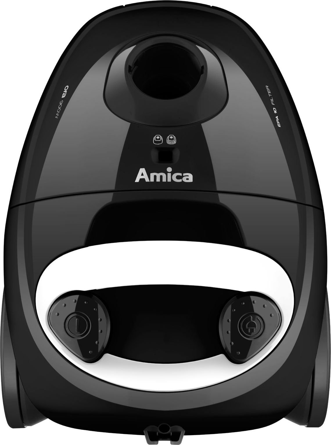 Aspirator cu sac Amica Ora VM1032, 900 W, 2 l, Negru