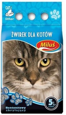 Așternut pentru pisici Super Benek Miluś Standard Natural 5 l