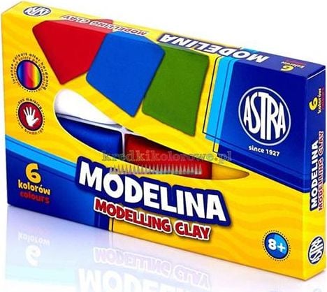 Astra Argila de modelat Astra 6 culori