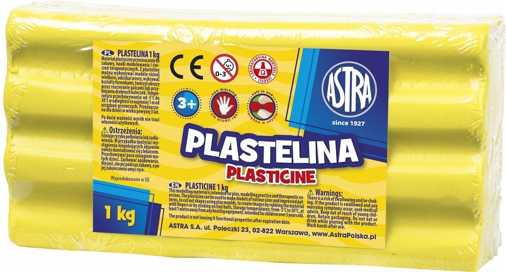 Plastilina Astra 1 kg lamaie (303111004)