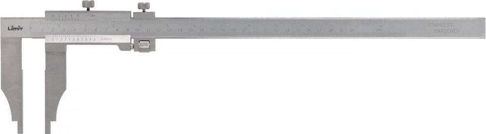 Atelier de Caliper cu reglaj fin, inoxidabil 500x150 mm Limita