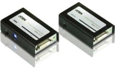 Aten Przedłużacz sygnału DVI Dual Link, z audio, CAT.5 (VE602-AT-G)