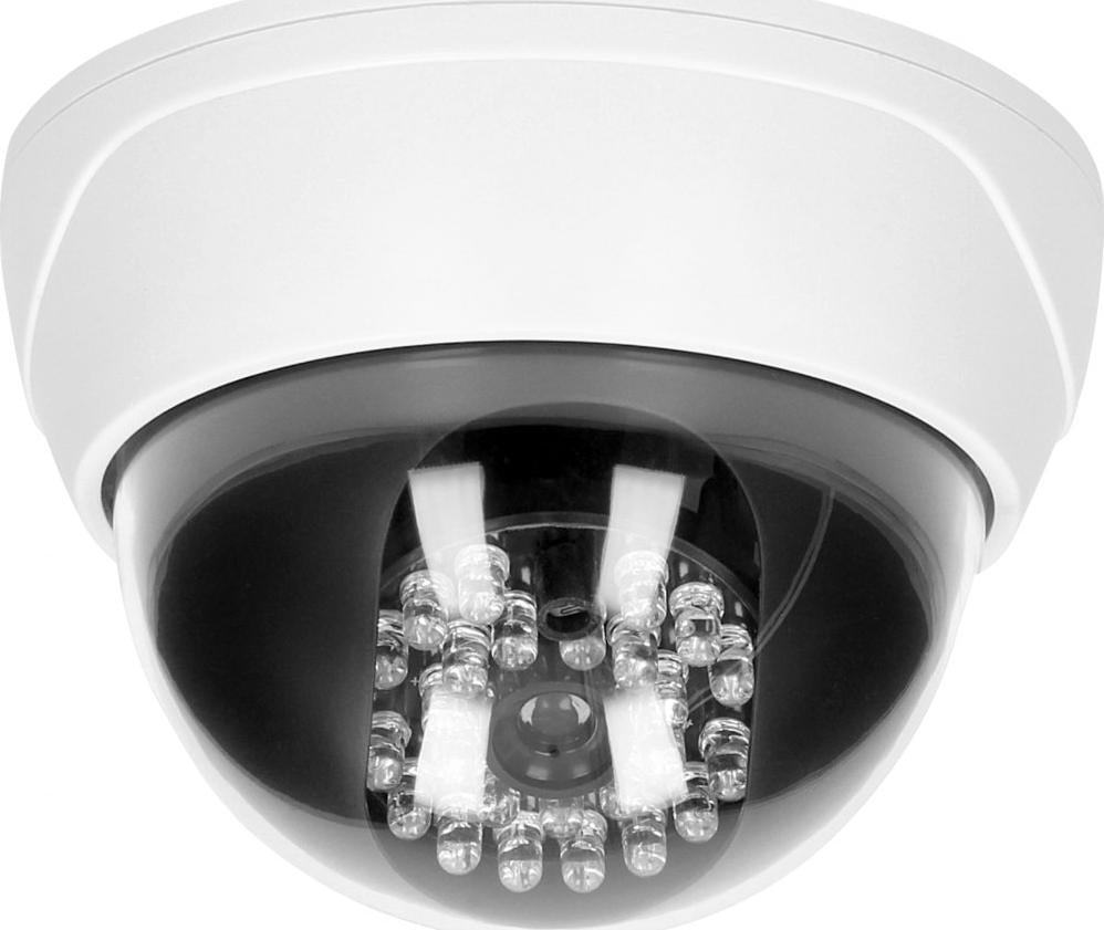 Camera supraveghere dummy cu infrarosu CCTV ORNO OR-AK-1209, alb