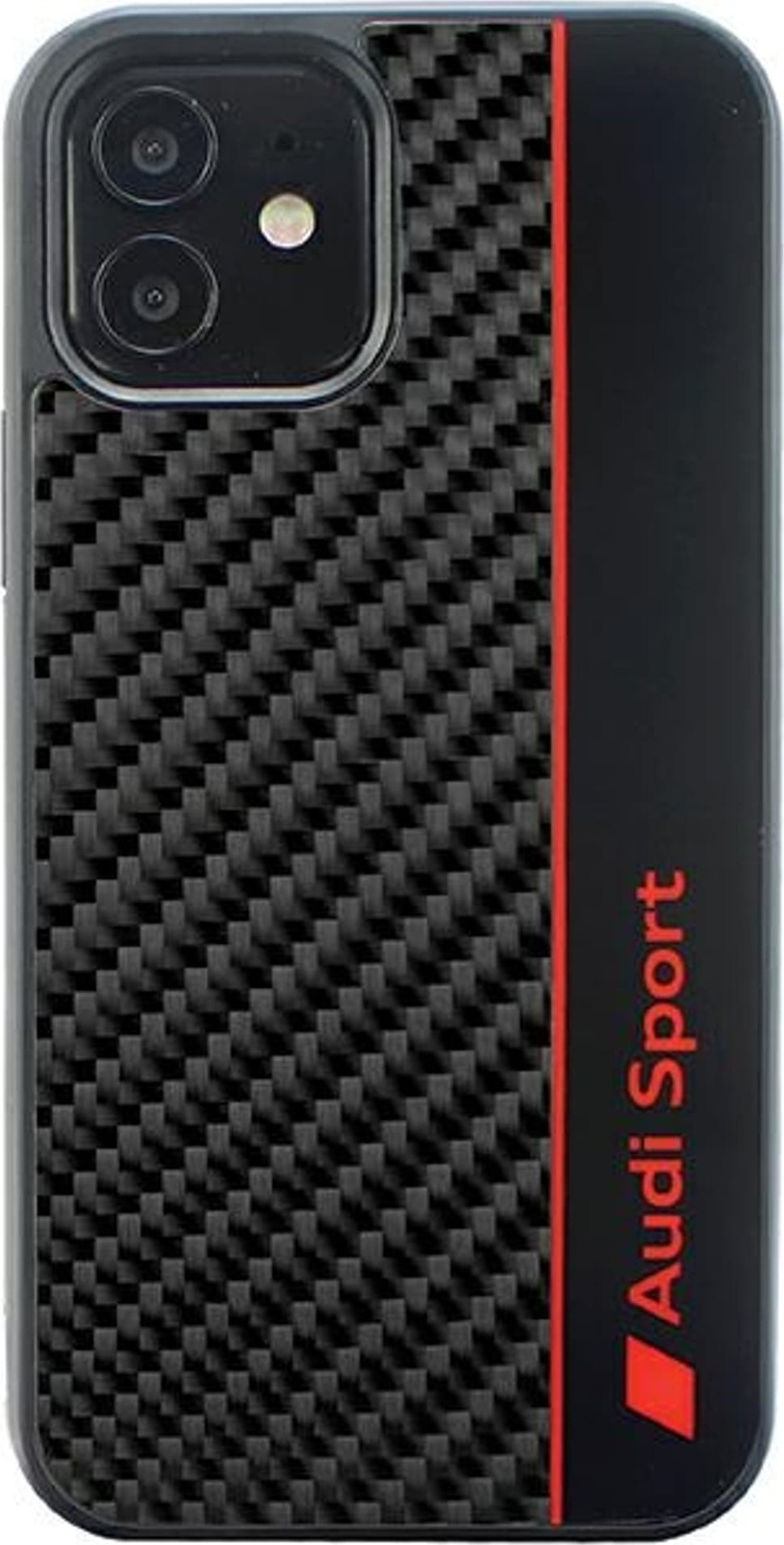 Audi Audi Carbon Fiber iPhone 11 / Xr 6.1` czarny/black hardcase AUS-TPUPCIP11-R8/D1-BK