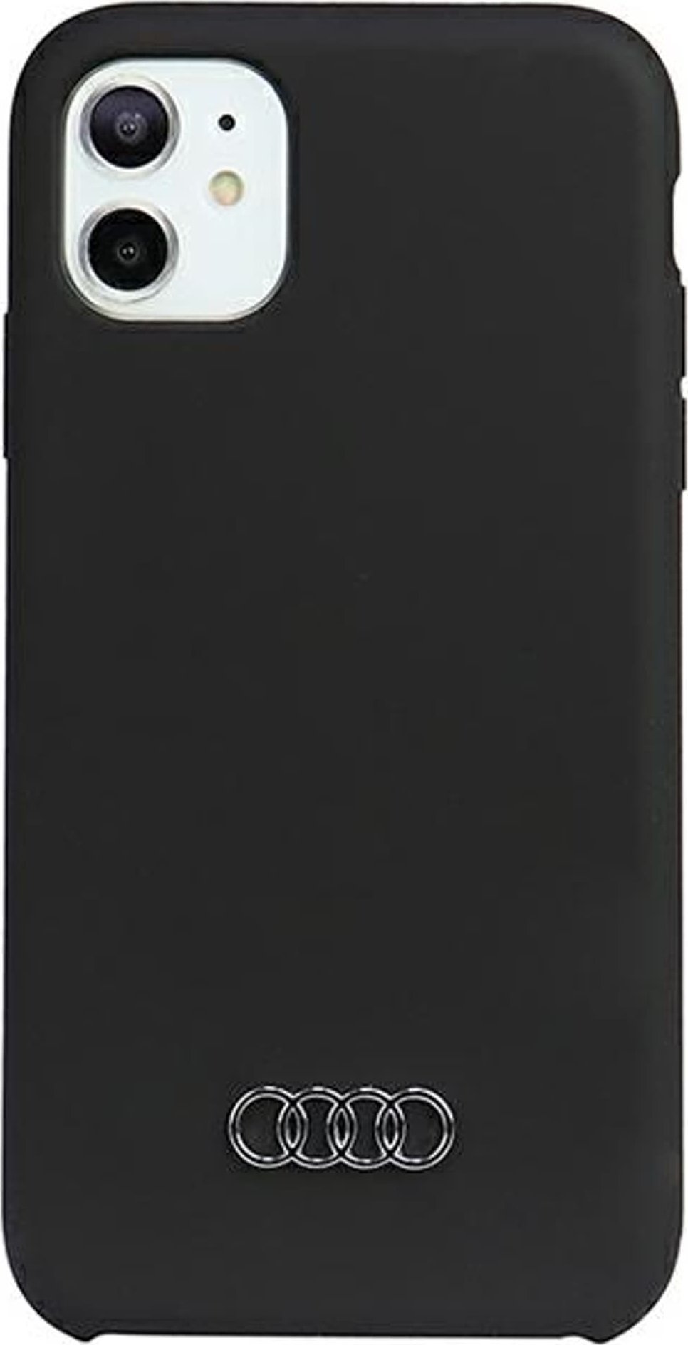 Audi Audi Silicone Case iPhone 12/12 Pro 6.1` czarny/black hardcase AU-LSRIP12P-Q3/D1-BK