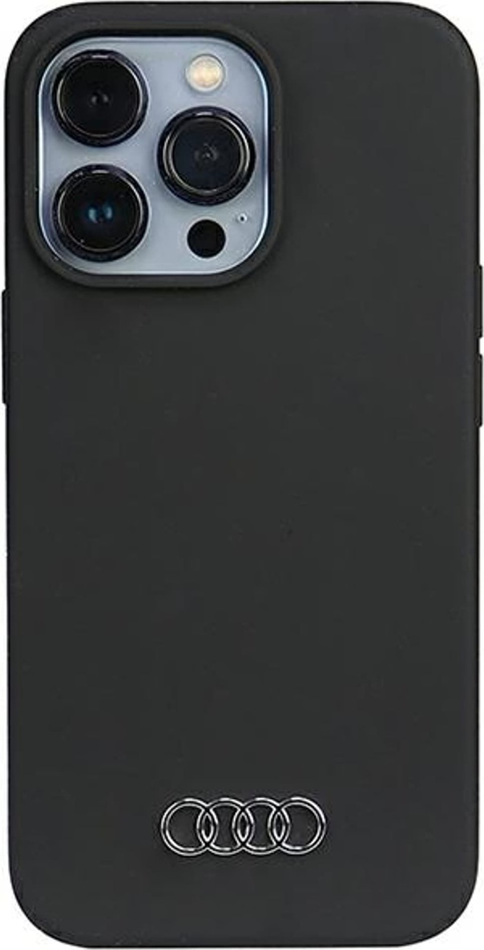 Audi Audi Silicone Case iPhone 13 Pro / 13 6.1` czarny/black hardcase AU-LSRIP13P-Q3/D1-BK