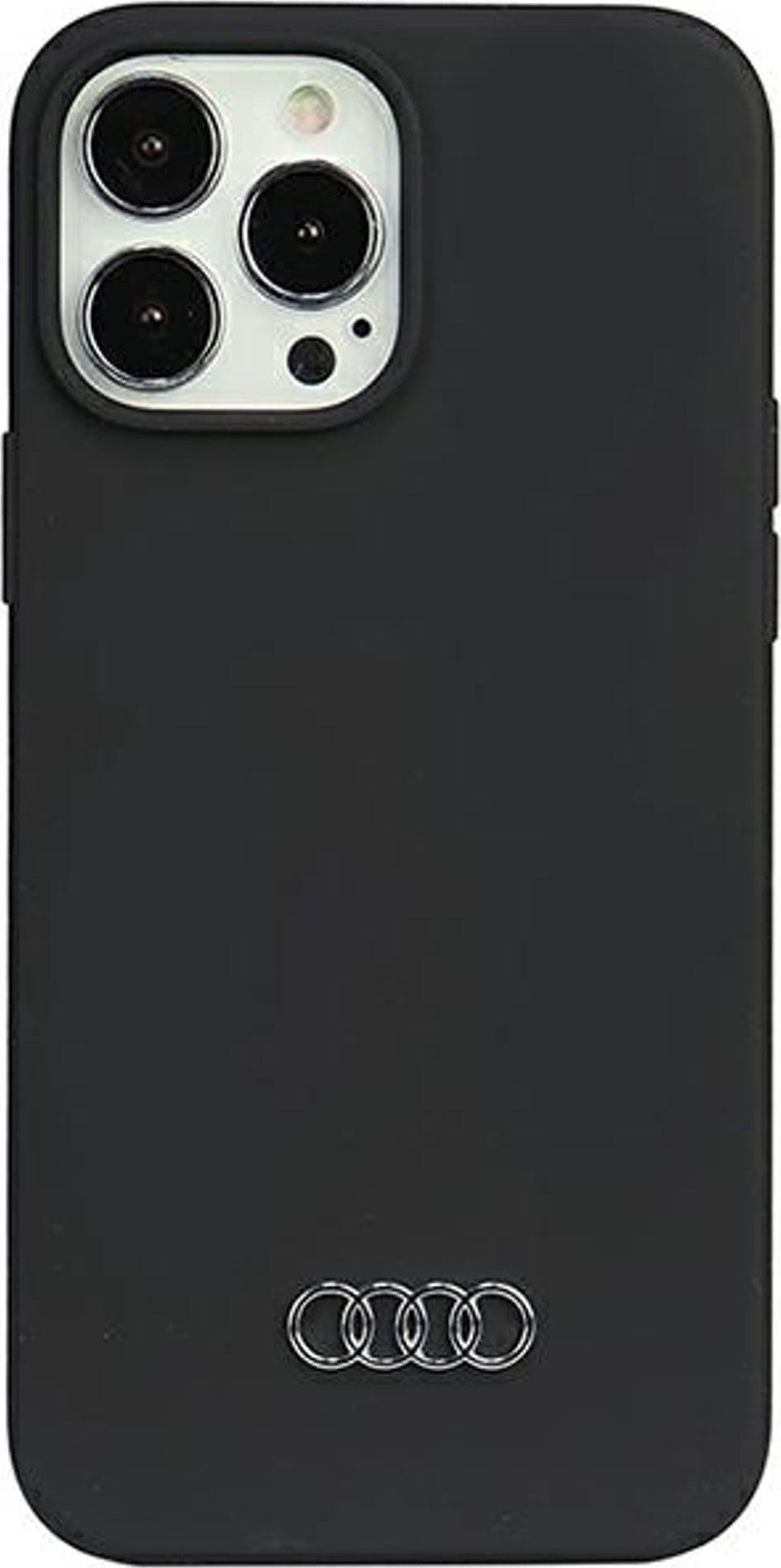 Audi Audi Silicone Case iPhone 13 Pro Max 6.7` czarny/black hardcase AU-LSRIP13PM-Q3/D1-BK