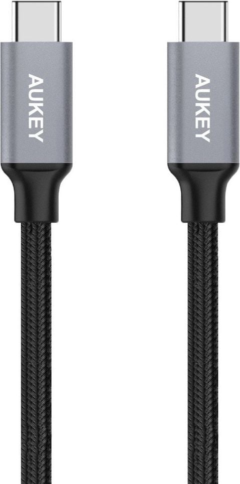 Aukey USB-C - Cablu USB-C USB 1 m gri (CB-CD5)