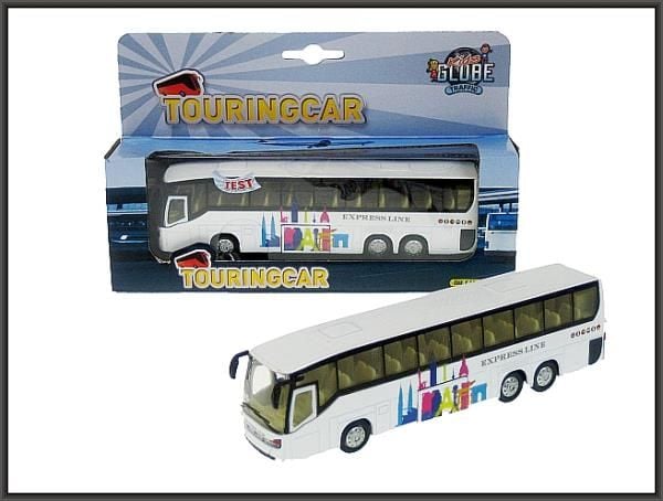 Autobuz Hippo 19cm metal cu motor de lumină și sunet 510761