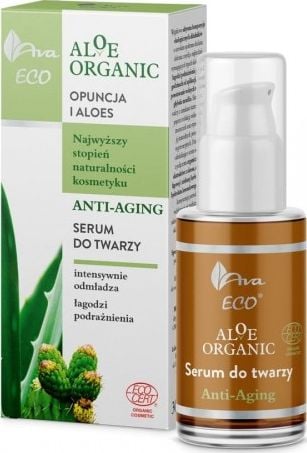 AVA Laboratorium ALOE ORGANIC Ser de față anti-îmbătrânire 30ml