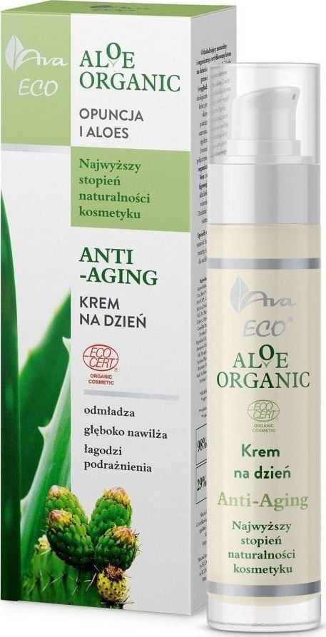 Ava Natural Aloe Organic Crema de fata