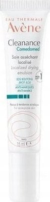 Crema uscare cosuri, Avene, Cleanance Comedomed, Indepartare pete, Reducere cicatrici, 15 ml