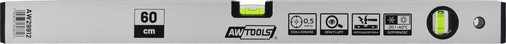 AWTools AWTOOLS NIVEL ALUMINIU 120cm AW29915