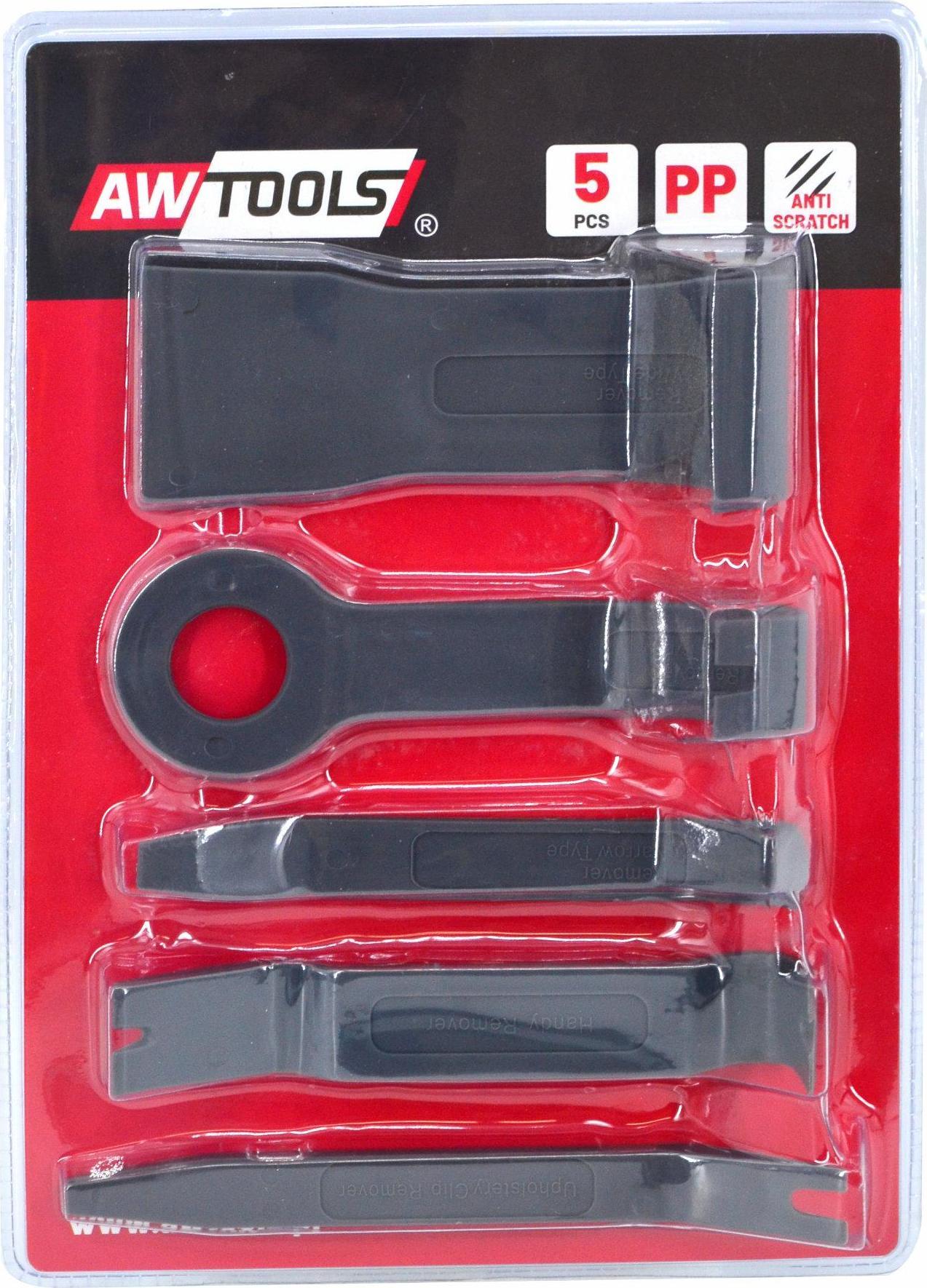 AWTools AWTOOLS SET DE TRAGĂTORI PENTRU TAPIERE PP 5buc. AW17300