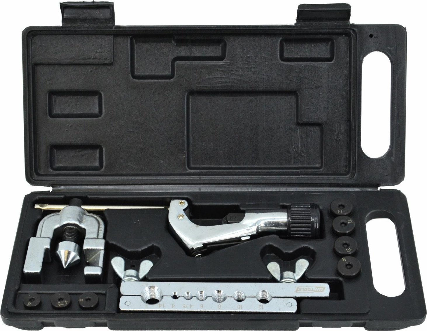 AWTools KIT AWTOOLS PENTRU TUBI ȘI FURUNURI DE FRANĂ 4-14mm BL