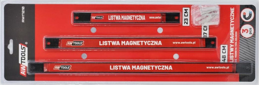 AWTOOLS MAGNETIC 3 bucăți STRIP. AW17210