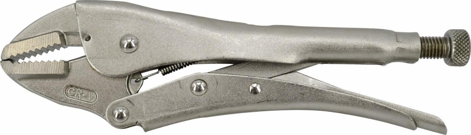 Clești de blocare AWTools Morsea 180 mm fălci plate Aw31201