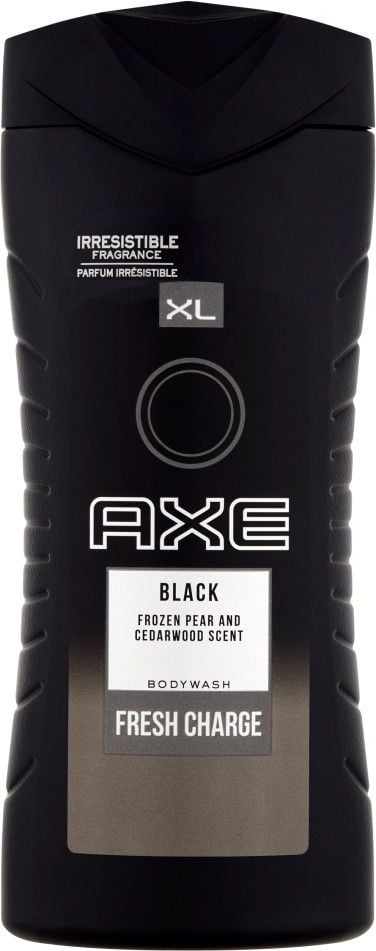 Gel de duș Axe AX_Fresh Charge Body Wash Negru 400ml