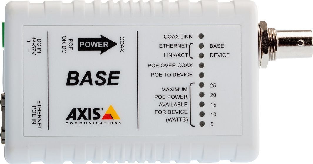 Axis AXIS T8641 POE+ PE BAZĂ COAXIALĂ - 5028-411